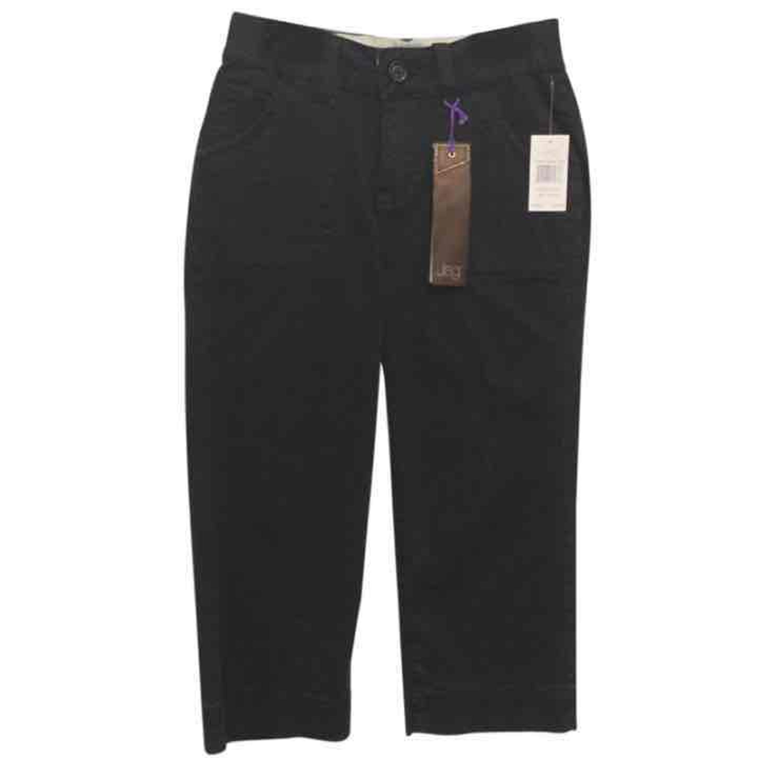 NWT 2P Jag Jeans Carson Crop Cargo Black