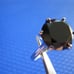 4.77ct 100% REAL NATURAL BLACK DIAMOND RING, CERTIFICATE,FR EE DIA TESTER Size 7