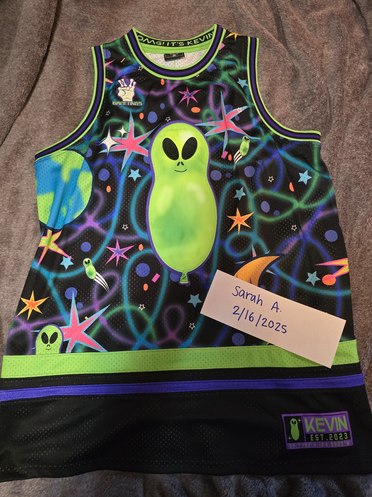 Elev808 basketball jersey