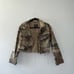 Abercrombie & Fitch Camo Distressed Crop Jacket