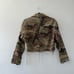 Abercrombie & Fitch Camo Distressed Crop Jacket