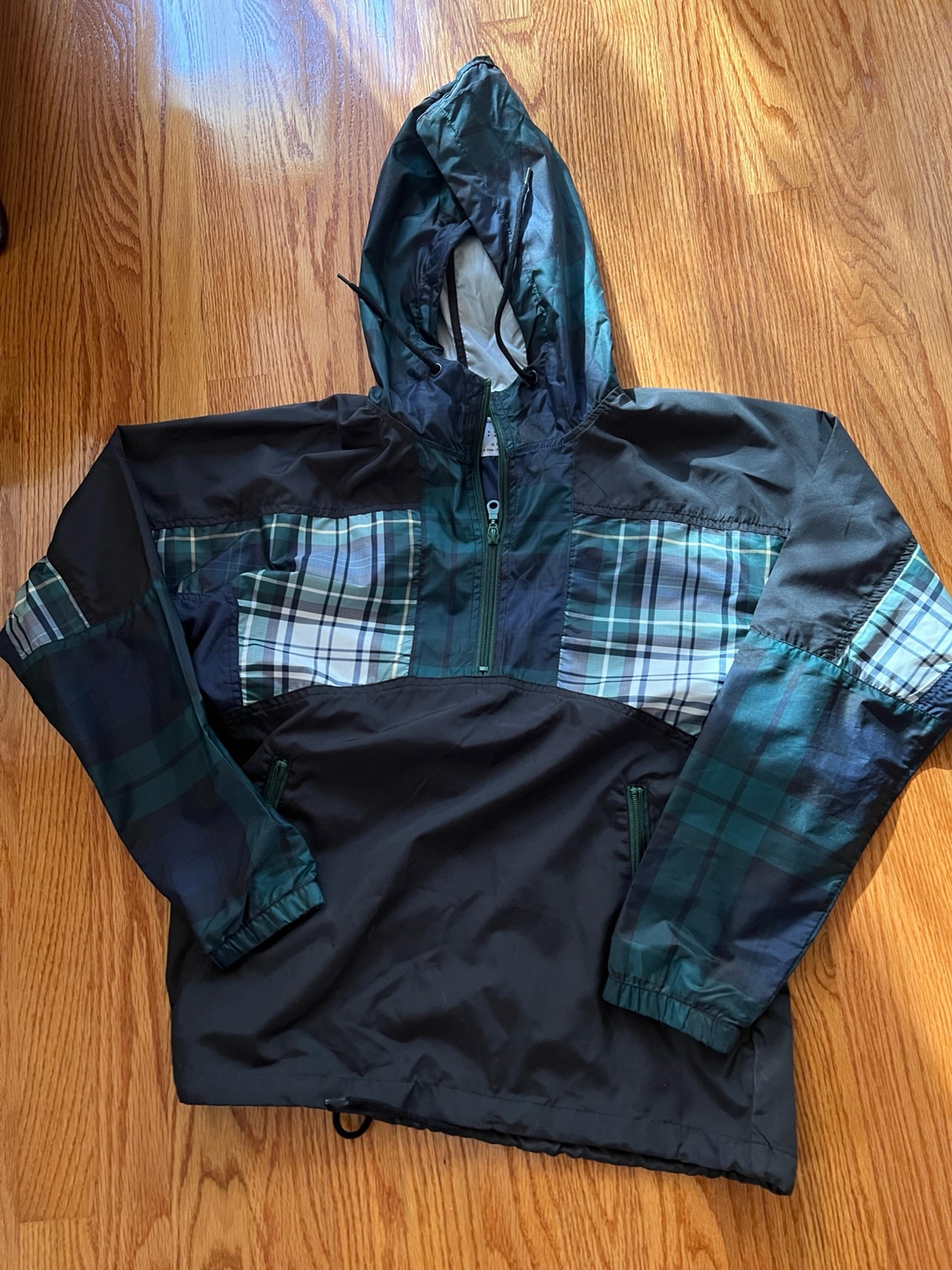MENS Urban Outfitters Wind Breaker Quarter Zip