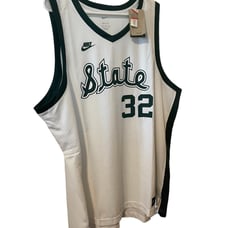 Men's Nike Michigan State Spartans Retro Basketball Jersey #32