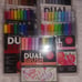 4 packages of Tombow Dual Brush Pens