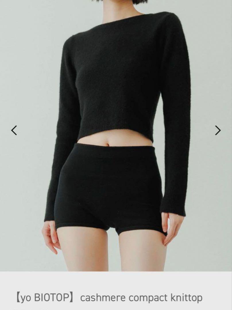 Yo Biotop Cashmere Compact Knit Top