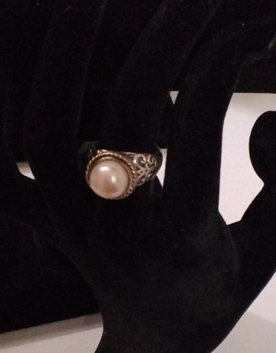 925 Sterling Silver Stamped Women's Ring Size 6