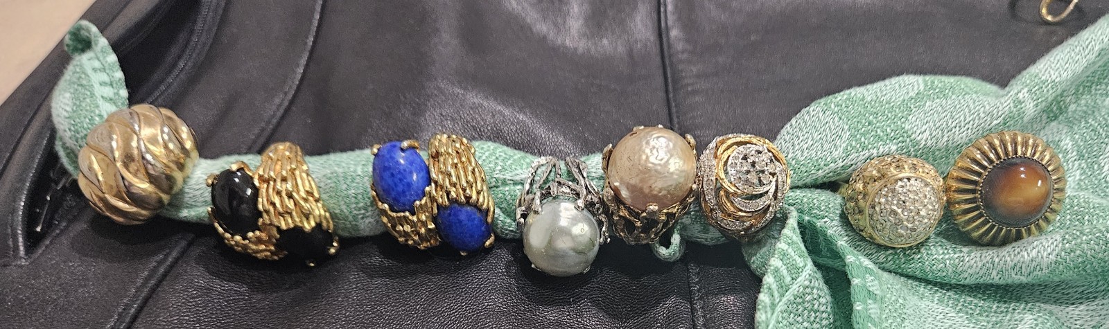 35 Antique cocktail Rings
