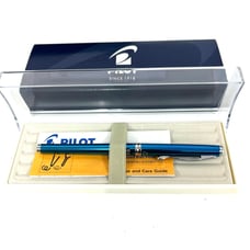 Pilot Hi-Tec-C Cavalier Blue Ballpoint Pen
