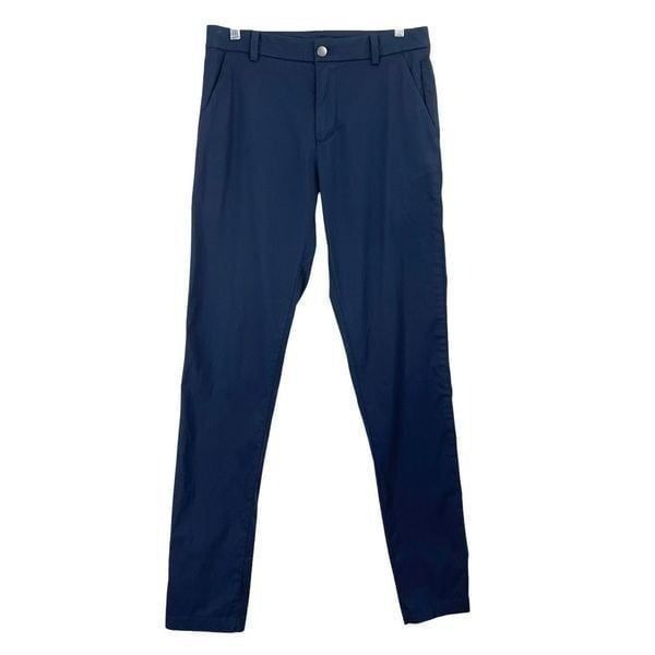 Lululemon Commission Pants Classic Swift Cotton Size 30 navy blue