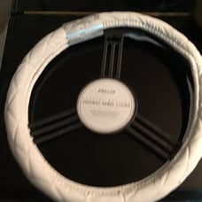 Steering wheel cover.