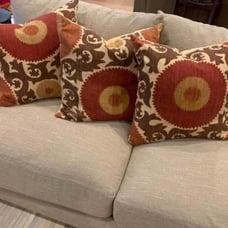 26x26 throw pillows