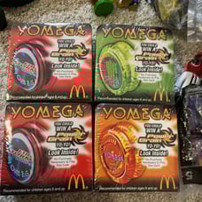 2000 McDonald’s Yomega Yo-yo Bundle Rare
