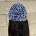 Blue Velvet Beanie - Handmade Winter Hat - Soft Crochet Knit - Cute Gift Idea -