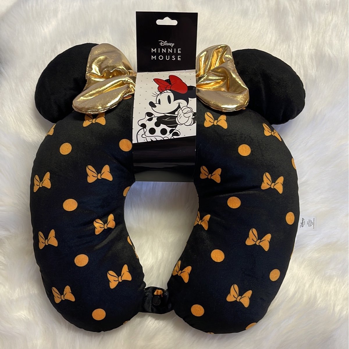 minnie mouse neck pillow