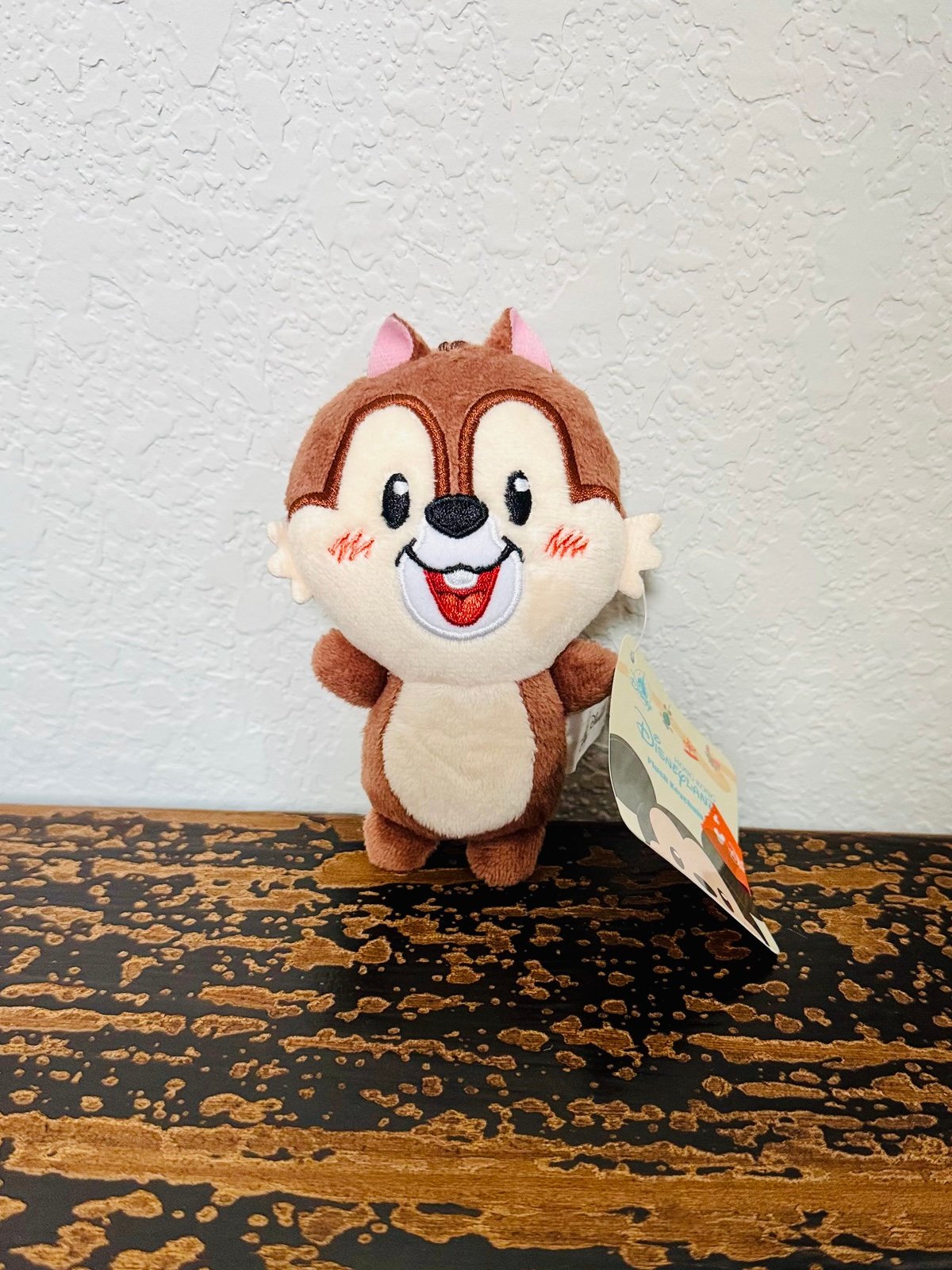 Happy Days at Disneyland Hong Kong Chip Plush Keychain