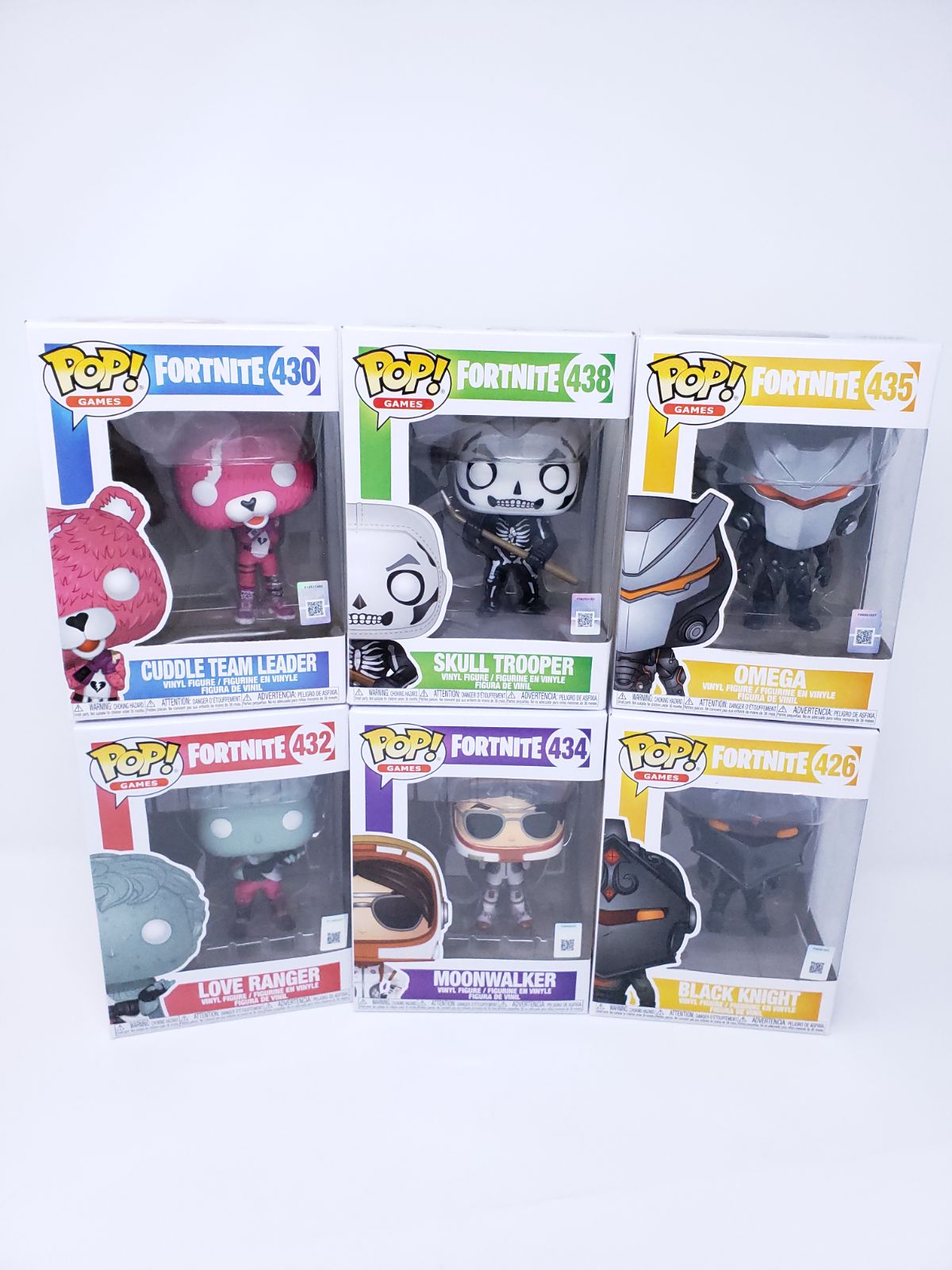 Lot of 6 Funko Pop Fortnite
