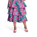 Tabitha brown target tropical print tiered midi skirt