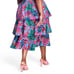 Tabitha brown target tropical print tiered midi skirt