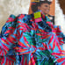 Tabitha brown target tropical print tiered midi skirt