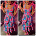 Tabitha brown target tropical print tiered midi skirt