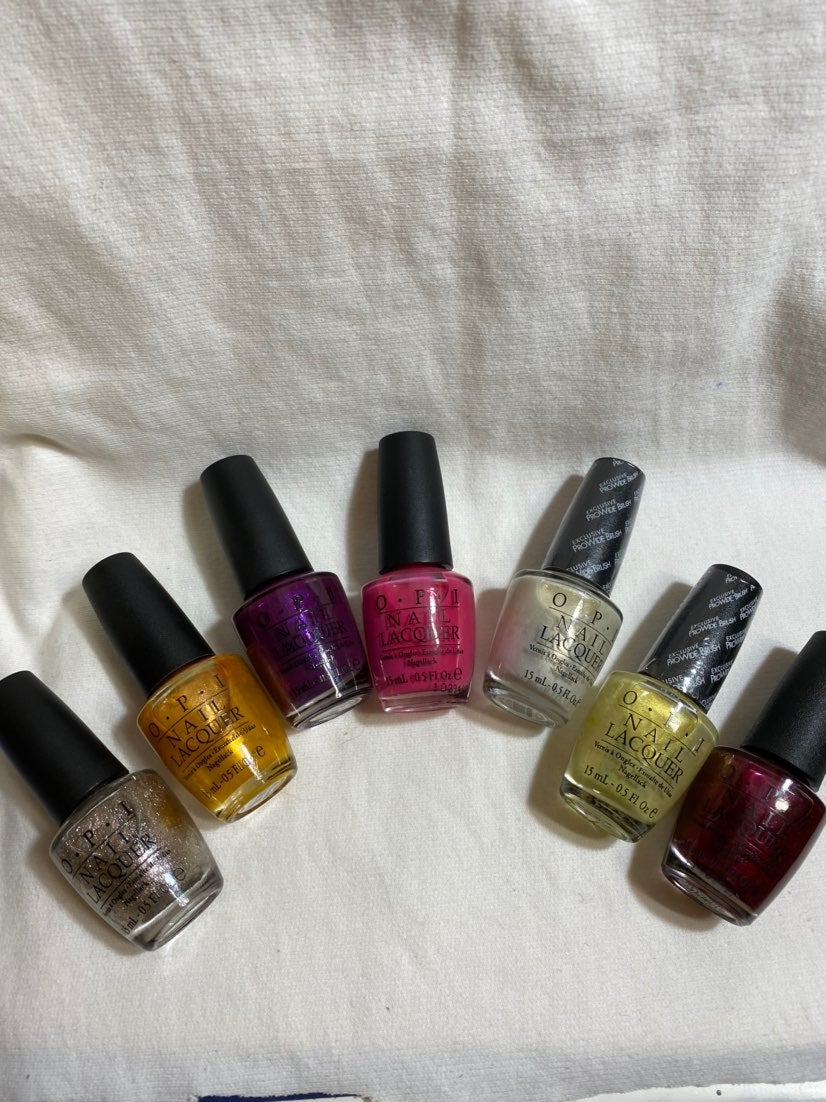 OPI Nail Lot of 7 - full size/Authentic/