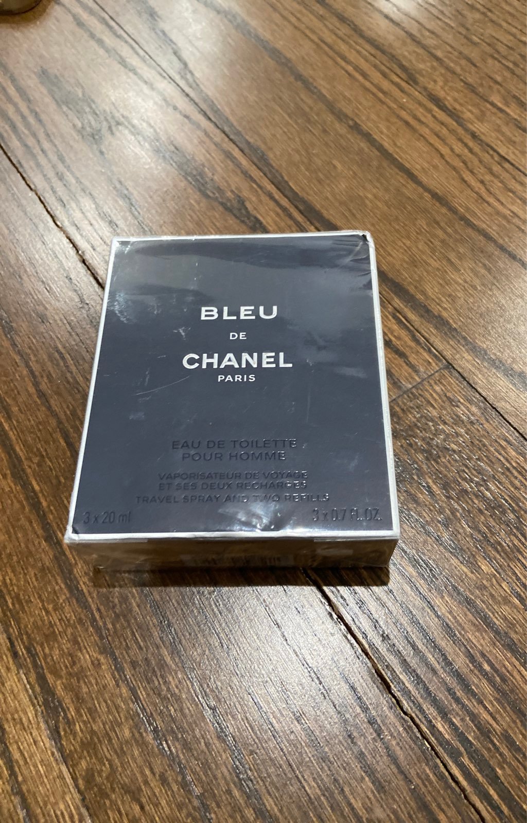 Chanel Bleu De Chanel eau de toilette travel spray and two refills