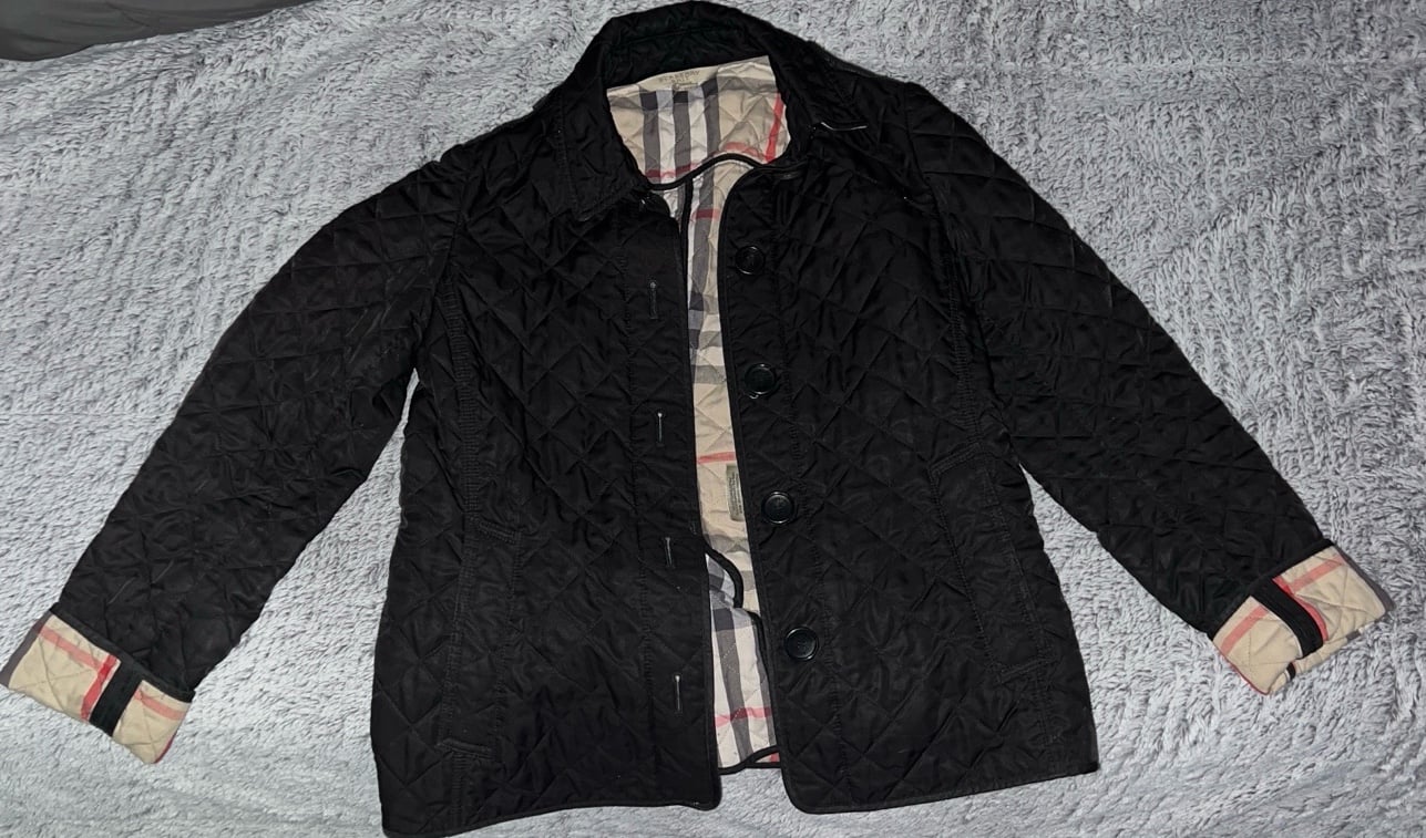 Burberry quilted jacket