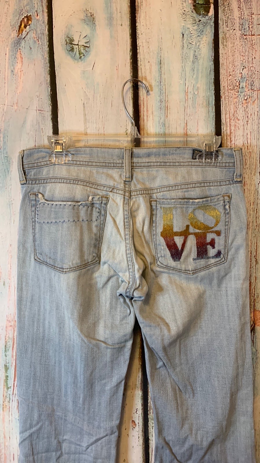 Citizens of Humanity #239 Love Kelly Boot Cut Light Wash Jeans Size 27