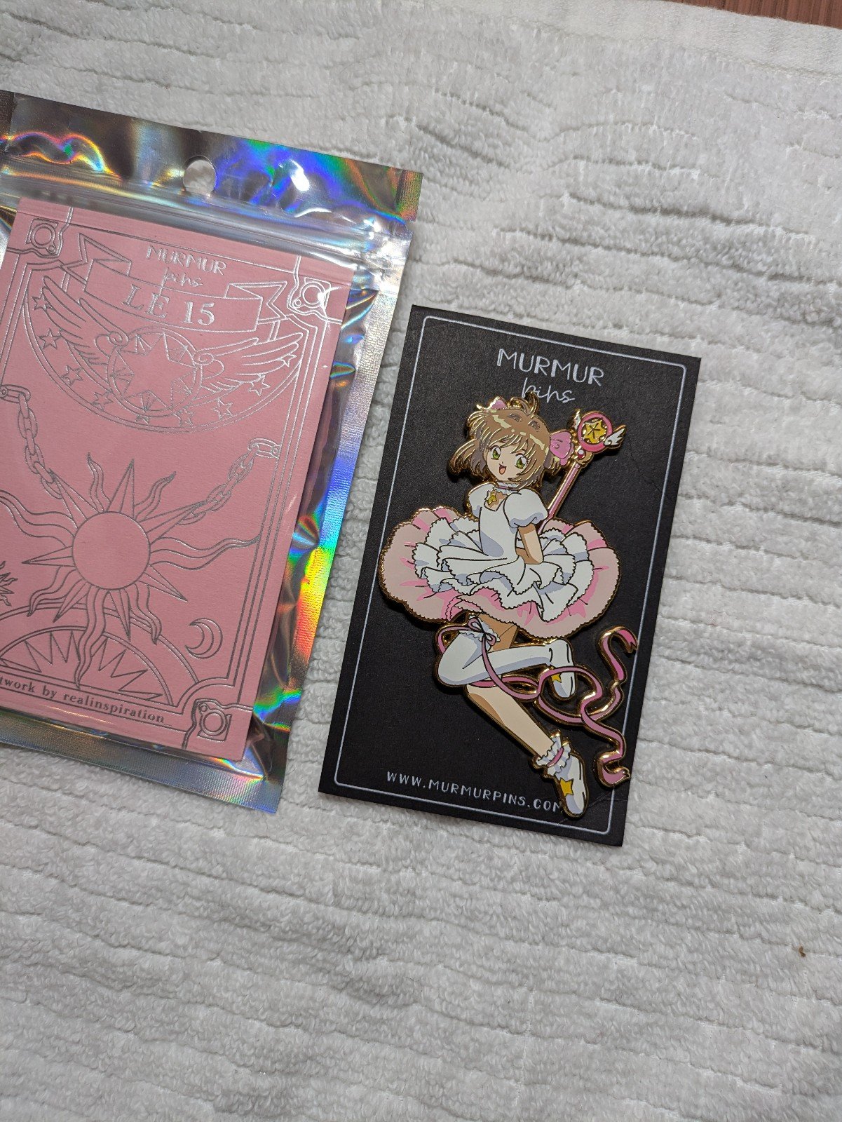 Card Captor Sakura LE15 enamel Pin Murmur pins