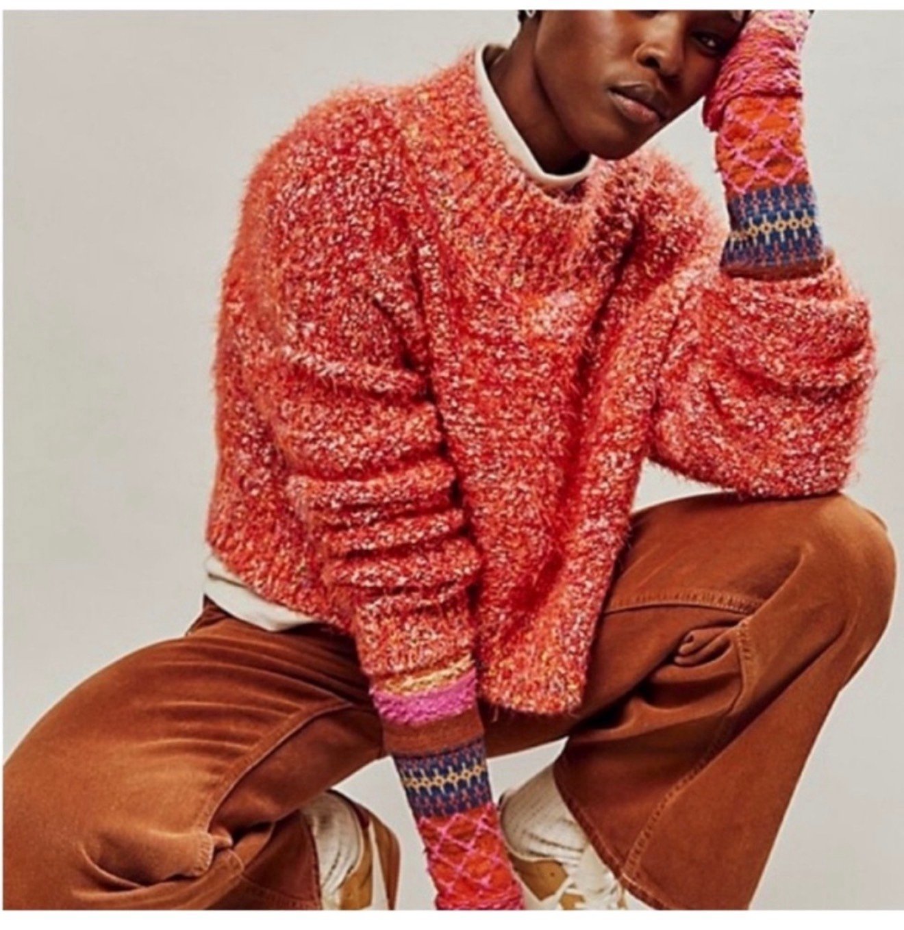 NWOT Free People Stardust Pullover Sweater, XS