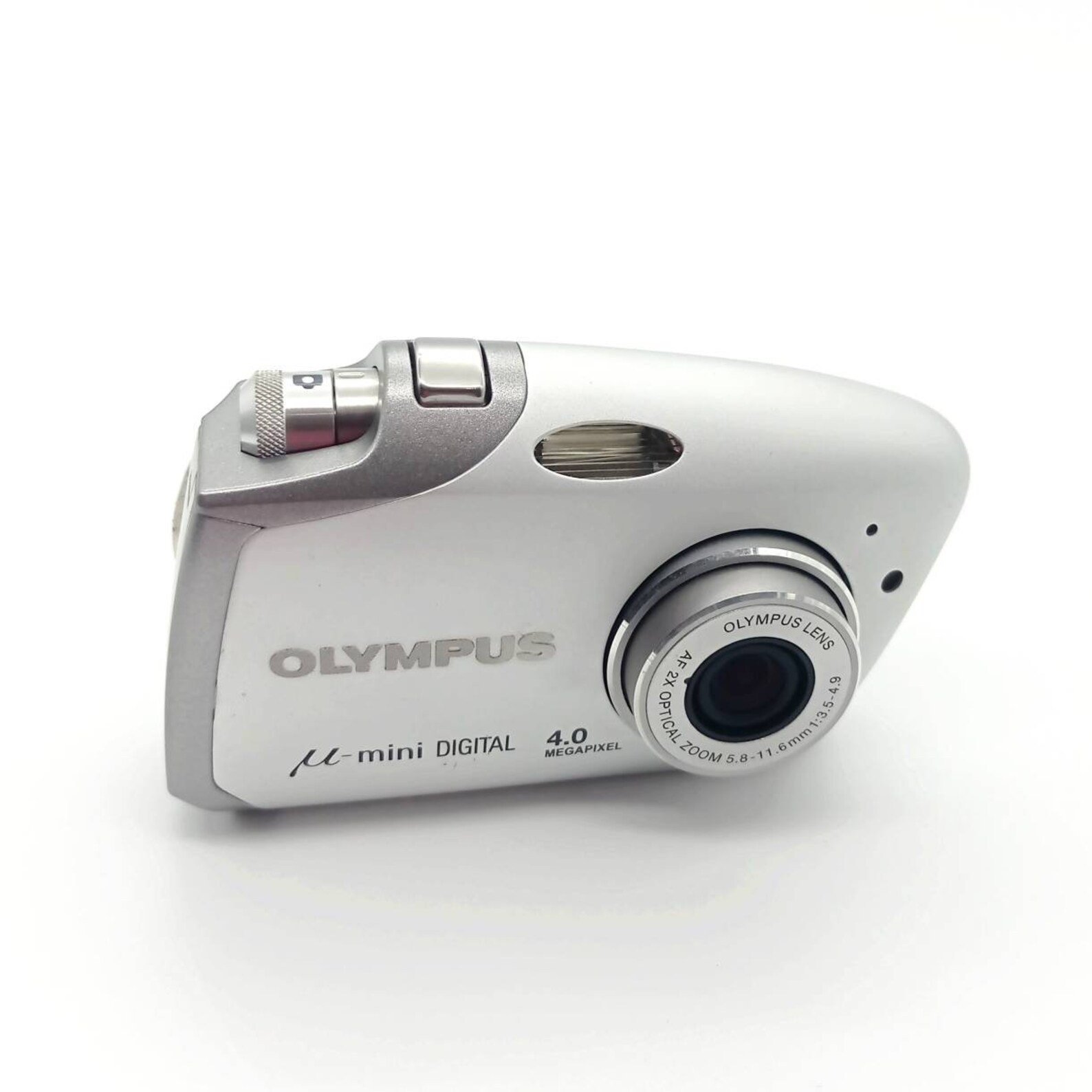 Olympus mju mini 4.0 vintage digicam/camcorder