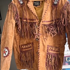 Western Fringe Cowboy Jacket. Size 3XL