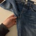 Rag & Bone The Dre Low Rise Slim Boyfriend Jeans Bradford Wash 26 Denim Blue  Ni