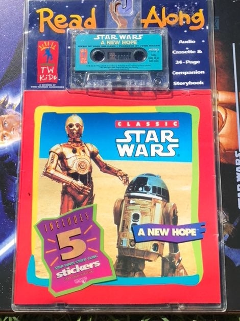 Vintage Star Wars A New Hope Read Along Cassette