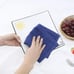 Cotton Dish Cloths for Washing Dishes, Cleaning (12pcs Gray)