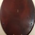 1894 - 1920 COWAN Chicago Brass & Mahogany Oval Serving Tray w/ Inlay A BEAUTY!