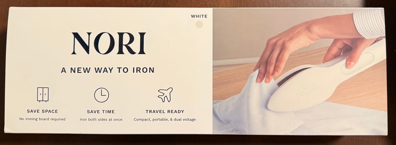 Nori Handheld Iron (White)