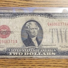2 Note Series 1928 D #2566