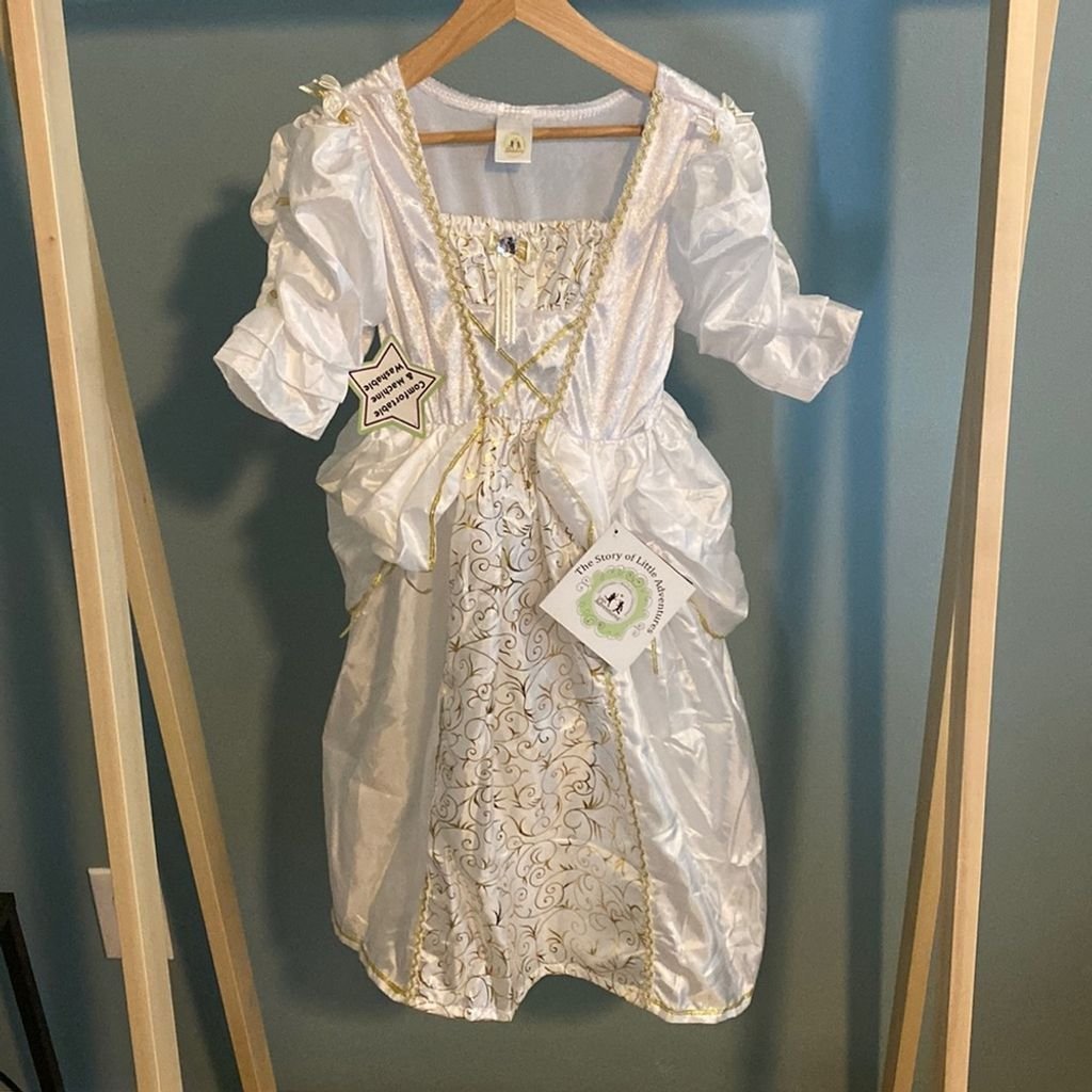 Little Adventures NWT Bride Child's Dress-Up Costume, Small Ages 1-3 years