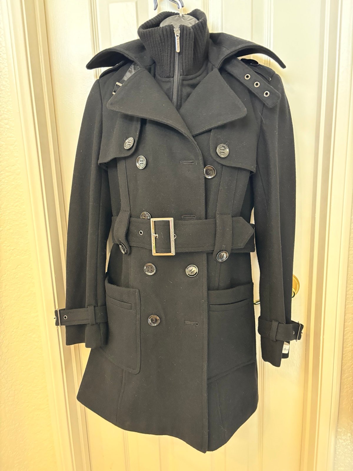 Calvin Klein black coat