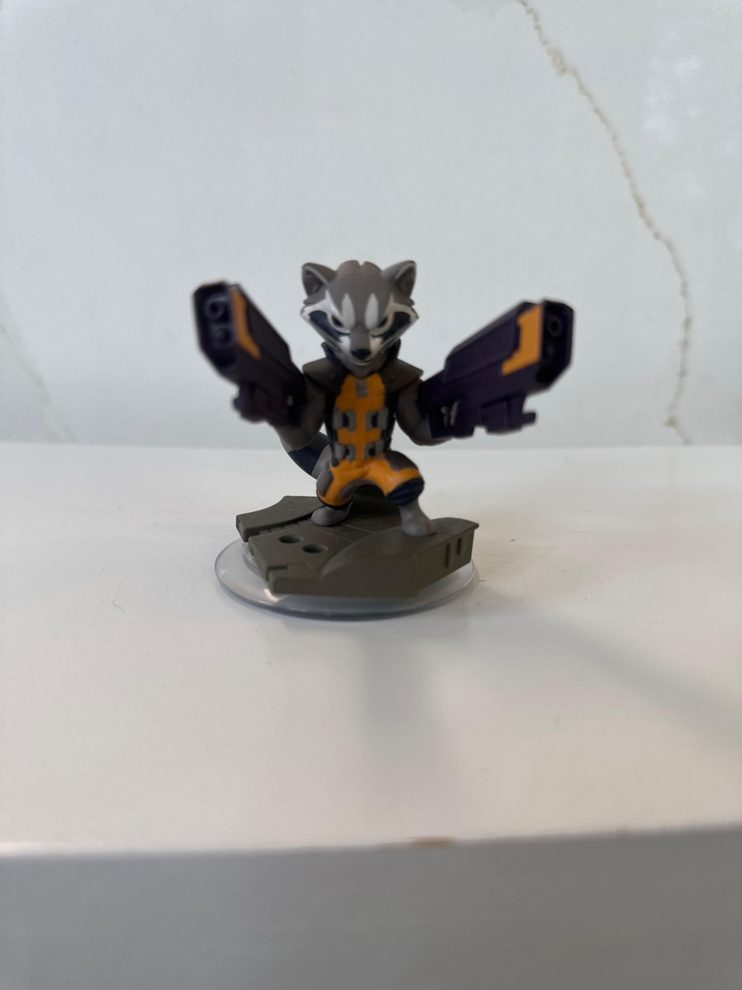 Disney Infinity 2.0 Marvel Rocket Raccoon character Guardians of the Galaxy