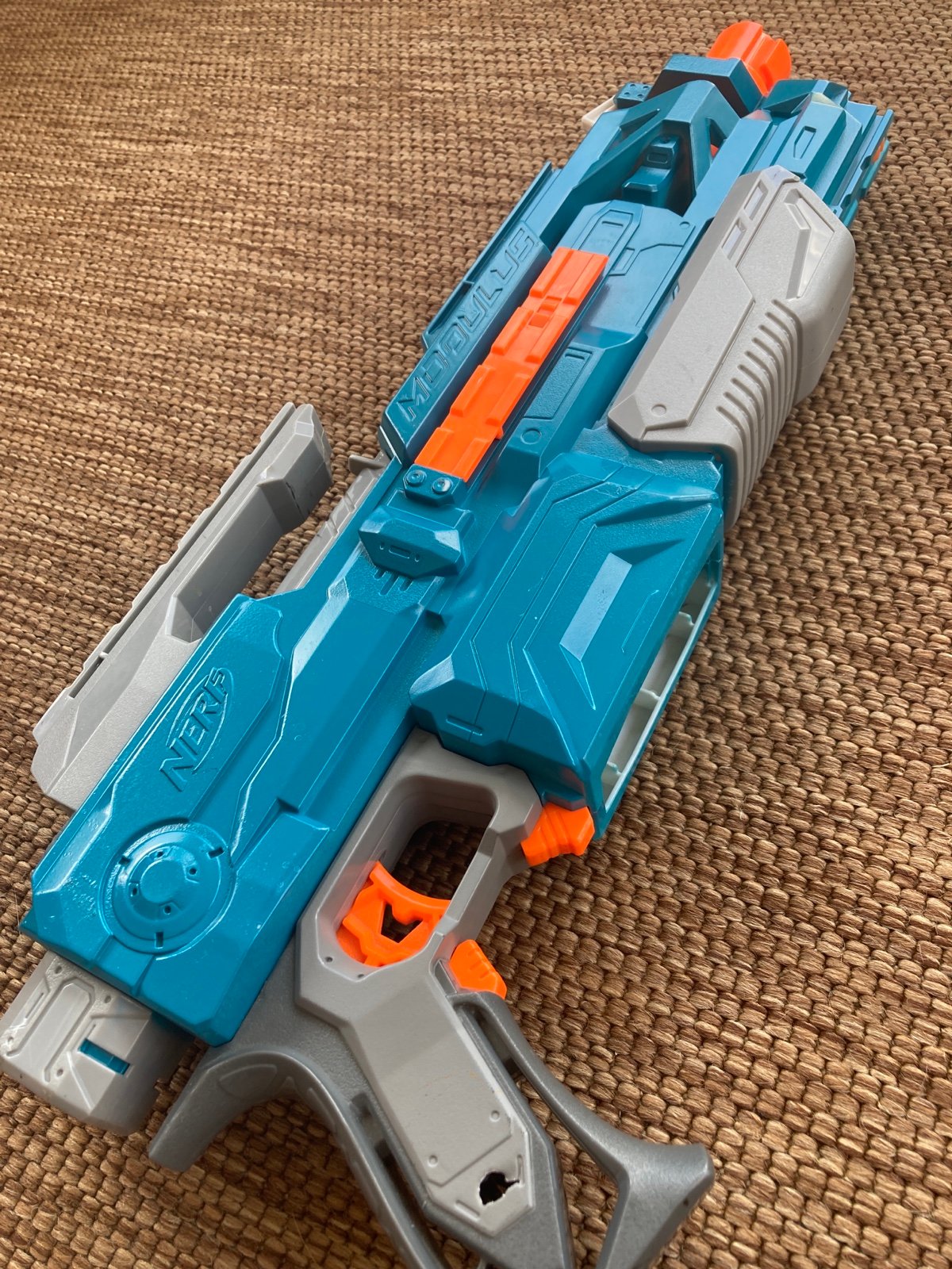 Performance Modded Nerf Modulus Blaster Hand Painted Hobby Grade