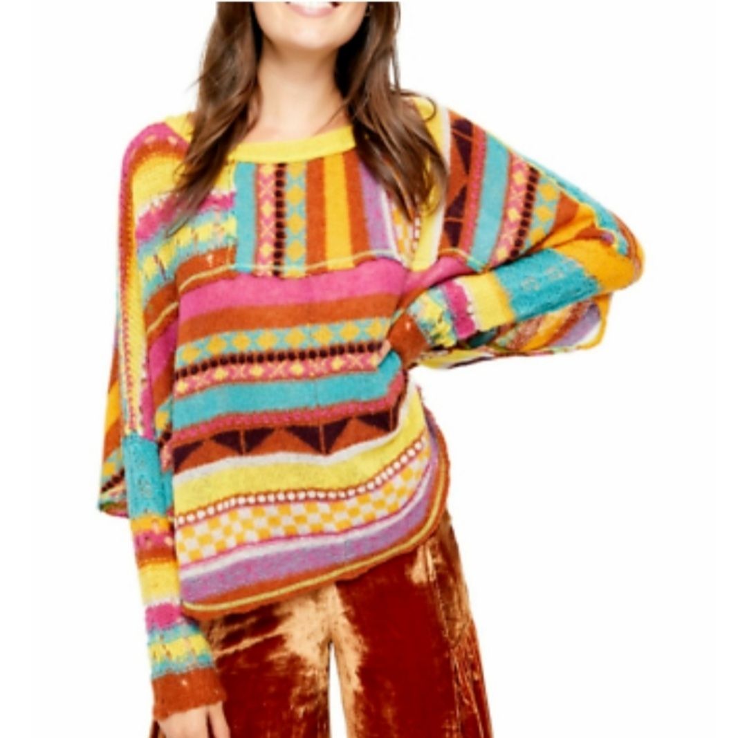 December Skies Poncho Sweater Free Peopl