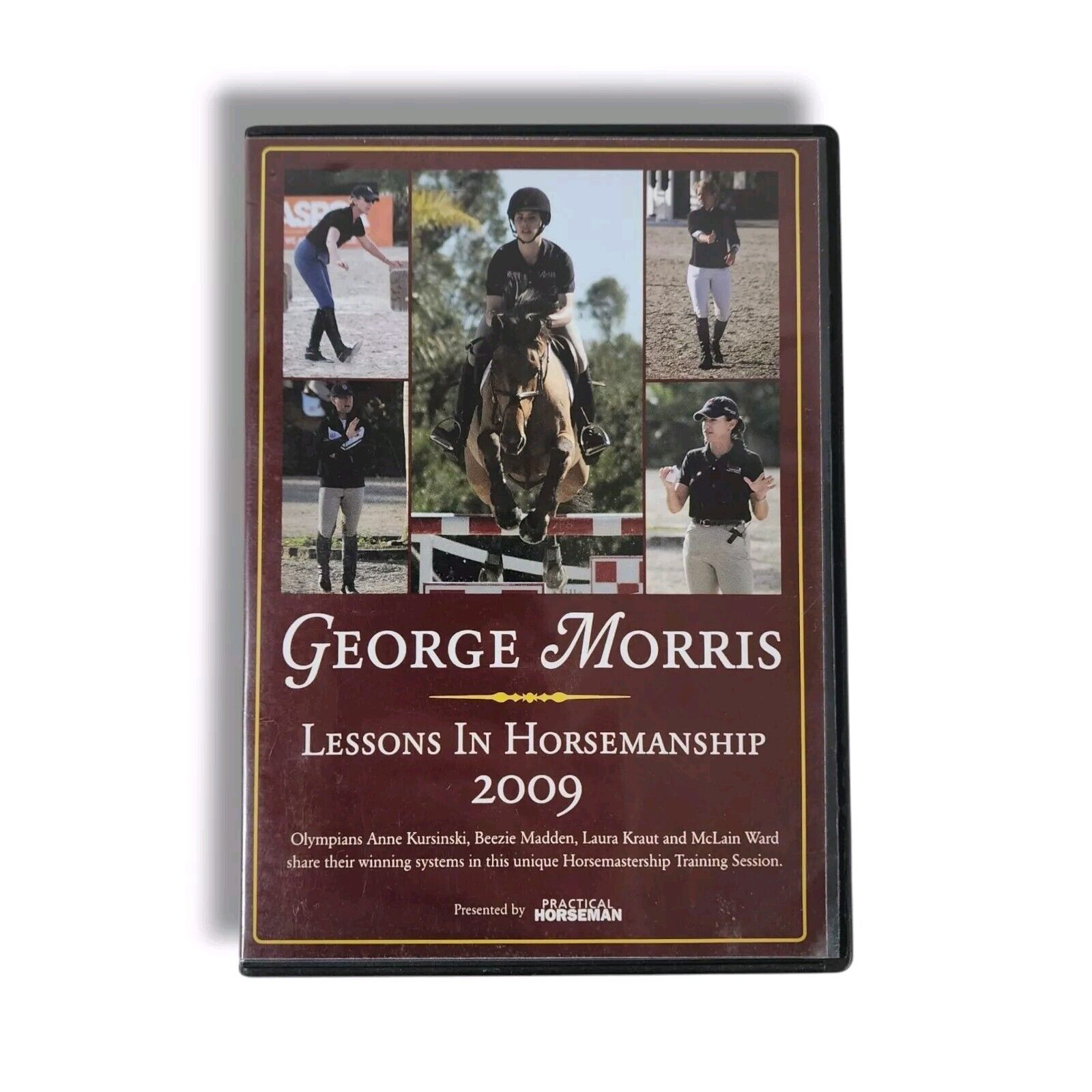 George Morris Lessons in Horsemanship 2009 Olympians DVD Instructional Training