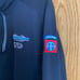 82nd Airborne CIB Jump Wings Embroidered Quarter Zip Custom Shirt XL Black
