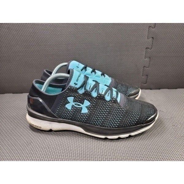 Womens Sz 11 Black Under Armour Speedfor