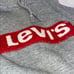 Levi's Logo Patch Oversize Hoodie in Gray | Size S