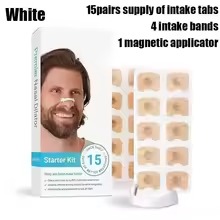 15 Pair Magnetic Nasal Breathing Expander for Inhalation Breathing Nasal Strip