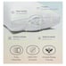 Coop Home Goods Essence Down Alternative Pillow Set of 2, King Size NWT