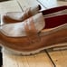 Bed Stu Reina III Tan Rustic Nectar Lux chunky penny loafers